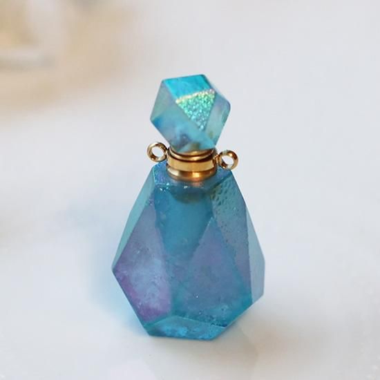 アクアオーラクリスタル香水瓶 - 海福雑貨通販部