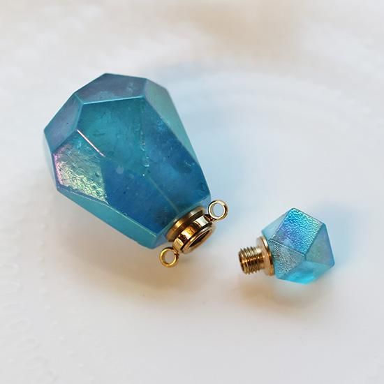 アクアオーラクリスタル香水瓶 - 海福雑貨通販部