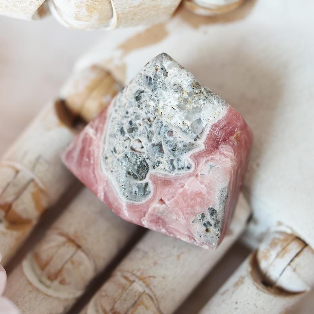 ロードクロサイト原石 ロードクロサイト原石（研磨） - 海福雑貨通販部