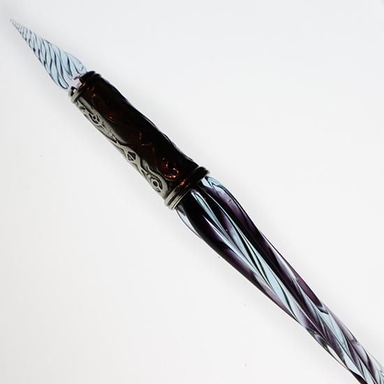 激レア☆TRIFARI☆PAT PEND刻印☆アレキサンドライトガラスブローチ HANDMADE】PT950 ブラジル産アレキサンドライト 0.703ct