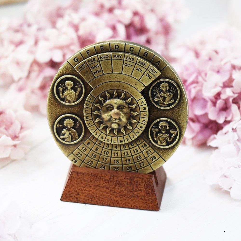 perpetual calendar 永久カレンダー ミッドセンチュリー 置物