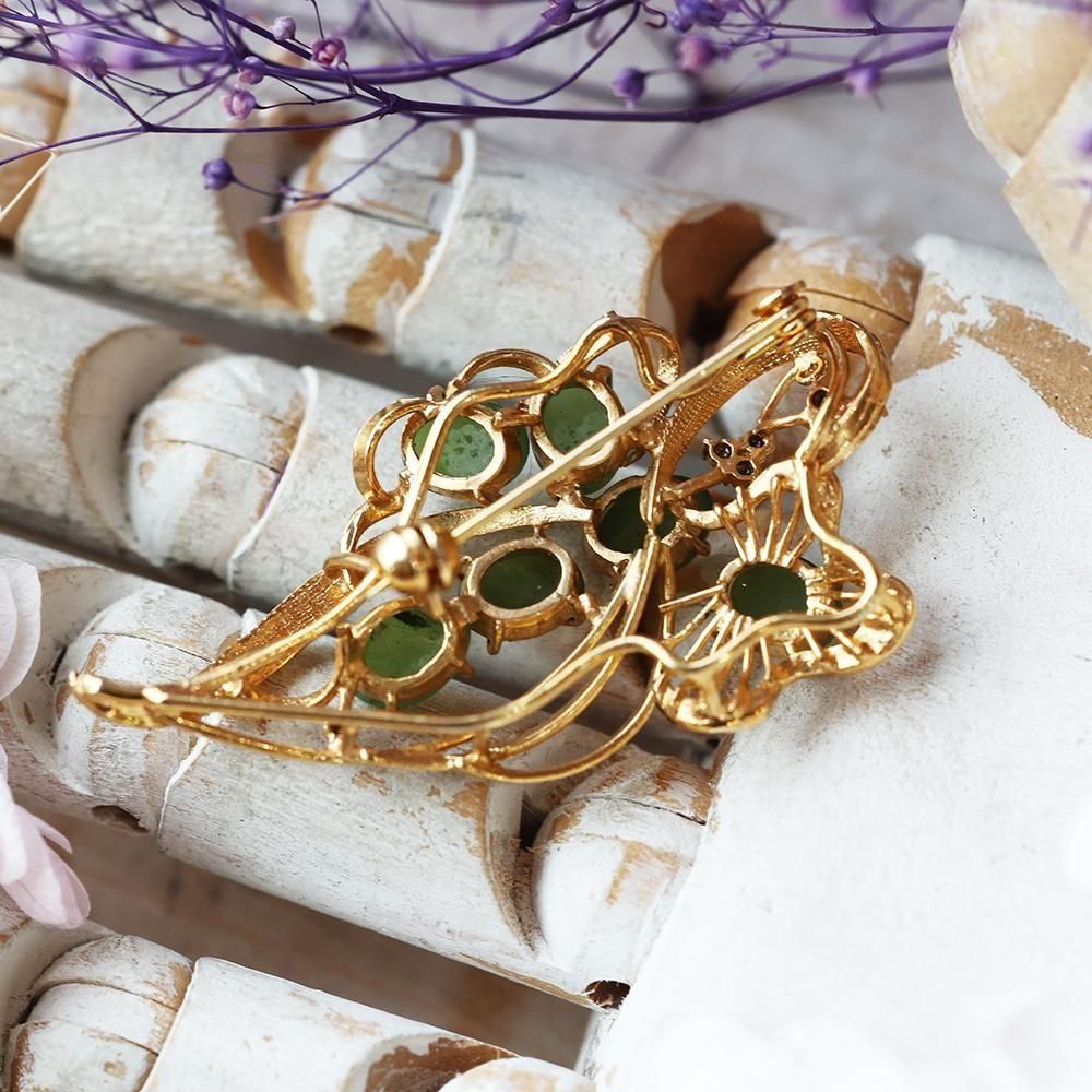 翡翠のブローチ - 海福雑貨通販部
