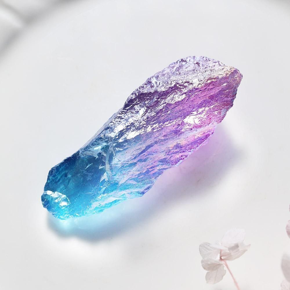 バイカラーオーラクリスタル（青紫） - 海福雑貨通販部