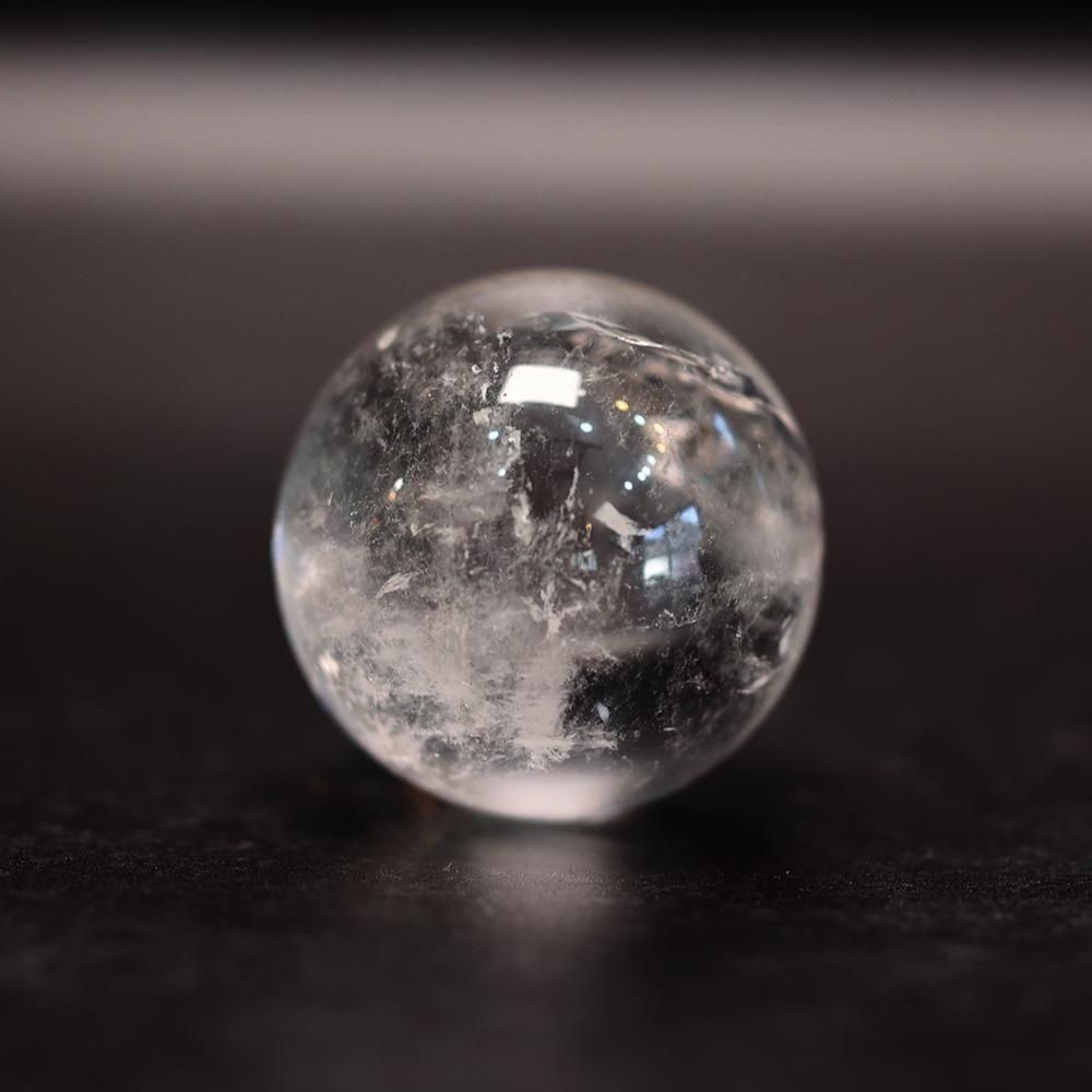 虹入り水晶玉 - 海福雑貨通販部