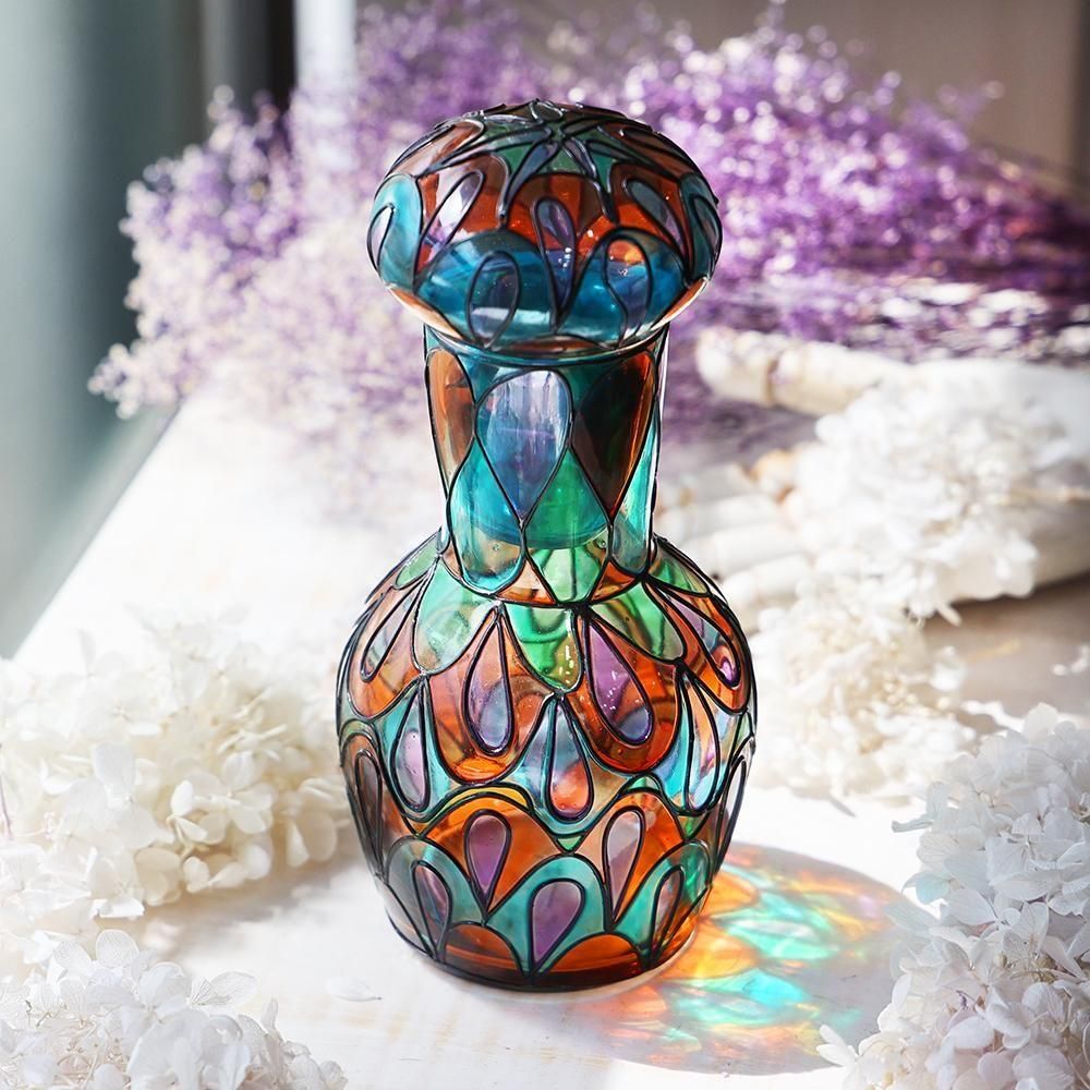 硝子瓶・コルク瓶・硝子ドーム・ビー玉 - 海福雑貨通販部