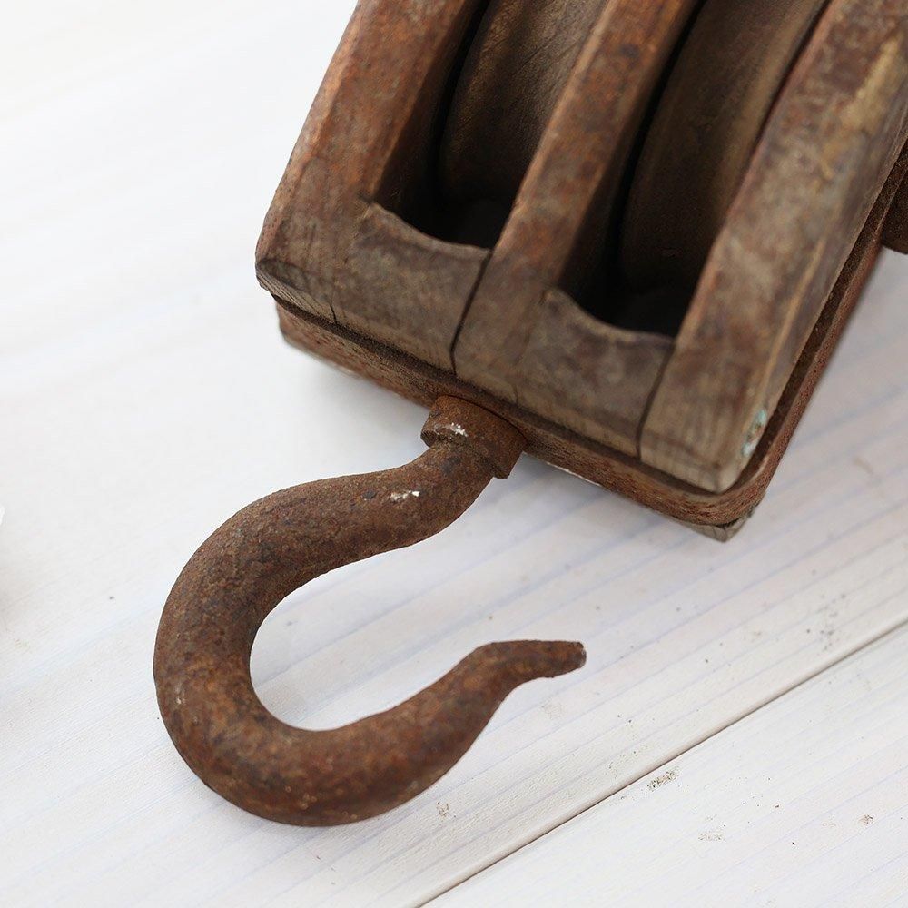 古い滑車 - 海福雑貨通販部