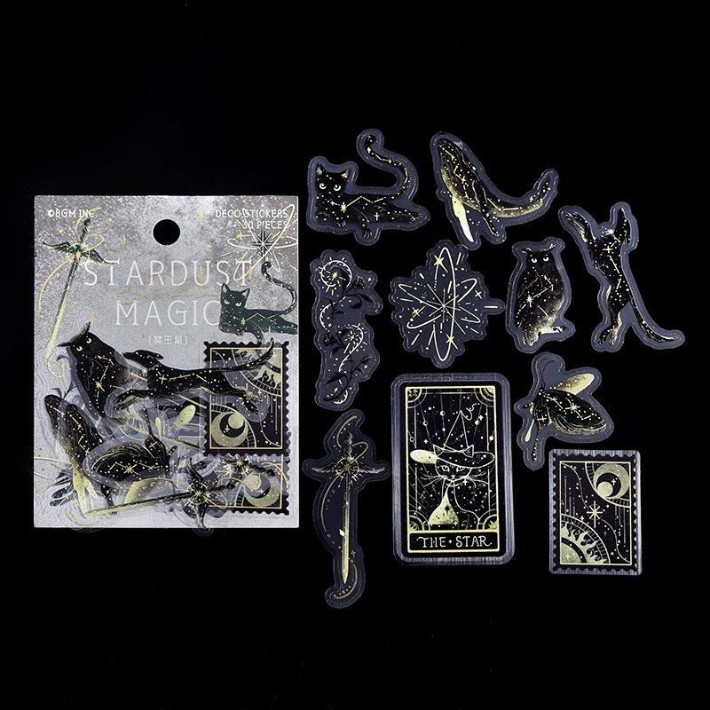 クリアシール「星屑マジック・冥王星」 - 海福雑貨通販部