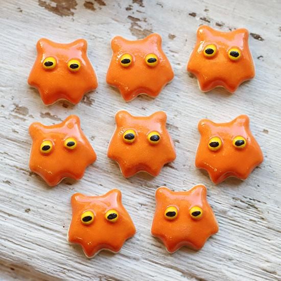 陶器　メンダコ メンダコちゃんと奥歯くん 陶人形/陶器製 置物 歯 めんだこ 海洋