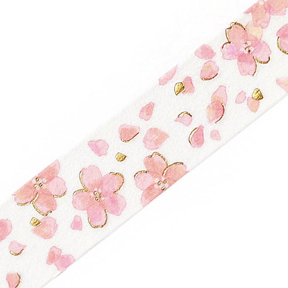 さくら様　海外マスキングテープ　まとめ売り マスキングテープ「桜・ 零れ桜」- 海福雑貨通販部
