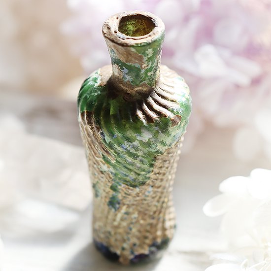 ローマングラス小瓶 - 花瓶