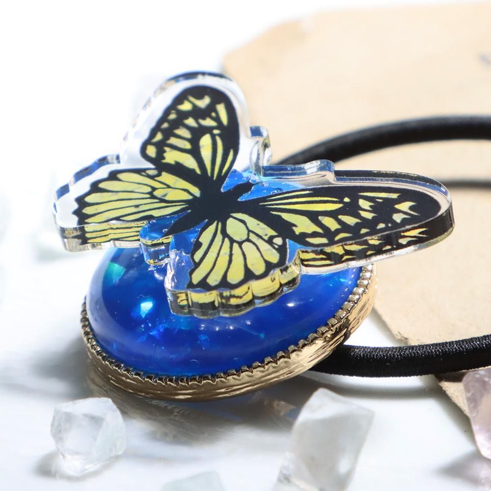 蝶のヘアゴム - 海福雑貨通販部