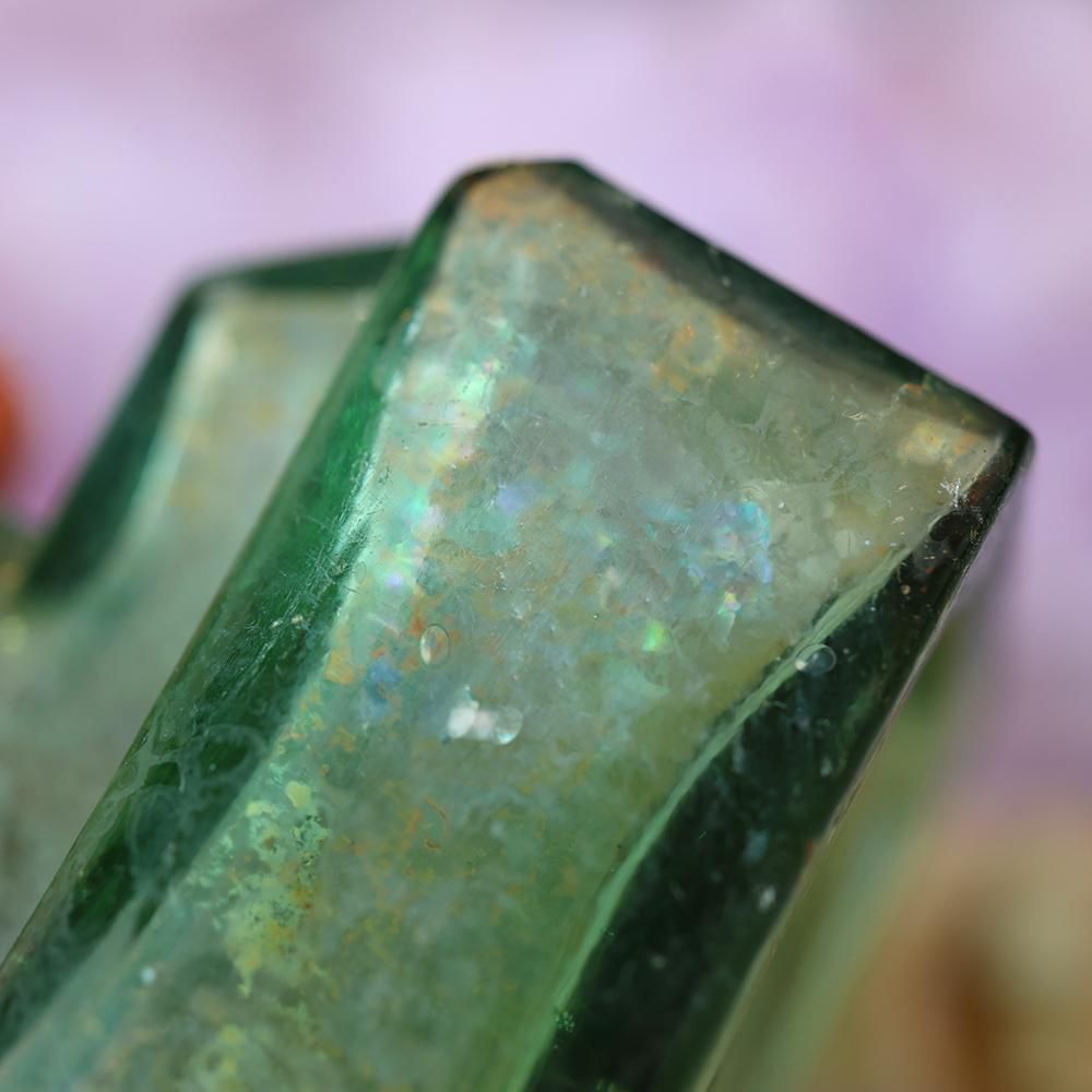 アンティーク　薄緑紫文入り花瓶 楽天市場】送料無料【 天開花器小（紫陽花） 】花瓶 インテリア