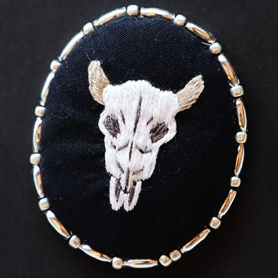 まるまる刺繍ブローチ N | TENTONE ONLINE SHOP