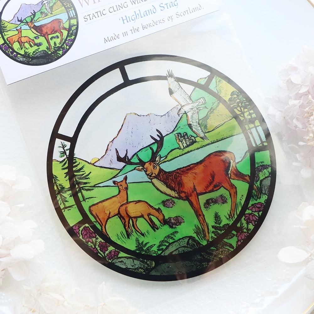 ウィリアム・ジェームズ・ウェッブヴィンテージステンドグラス 植物に囲まれたウサギ うさぎのステンドグラス IH-D40 | 特注オーダーのオリジナル