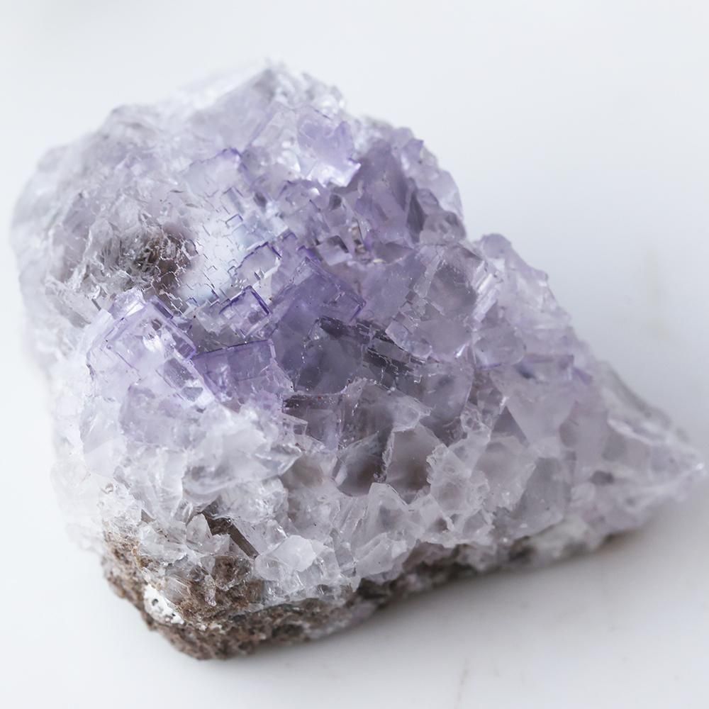 薄紫色フローライト原石 - 海福雑貨通販部