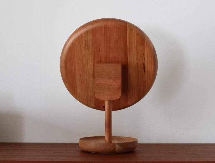 【美品】BENCA ベンカ アネモネ 卓上ミラー オーク材 BENCA ANEMONE Vanity mirror（ベンカ アネモネヴァニティ