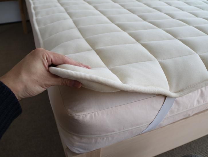 【美品】billerbeck ビラベック 羊毛ベッドパッド クイーンサイズ 楽天市場】定番【ビラベック】ボウルフ羊毛ベッドパッド（DEEP