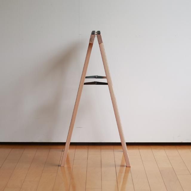 【美品】ウッドスタンド　折りたたみ式　2脚 楽天市場】【ウッドスタンド 幅450mmX高さ900mm