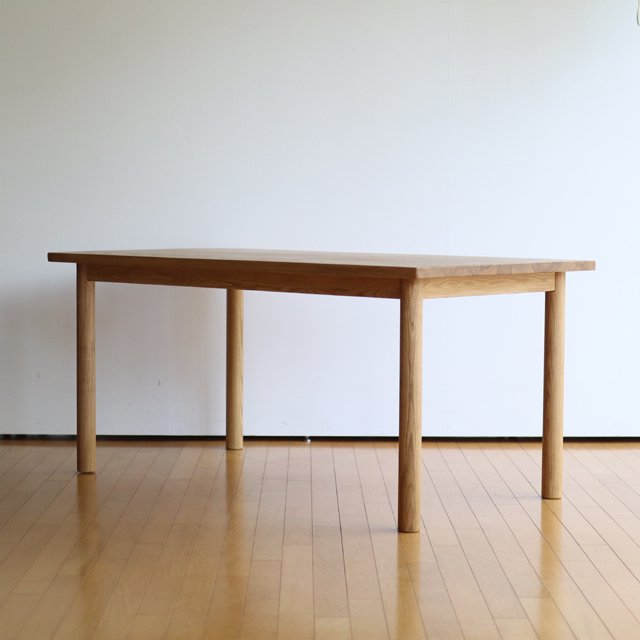 W150サイズ 無垢材を使ったダイニングテーブル机/テーブル ...