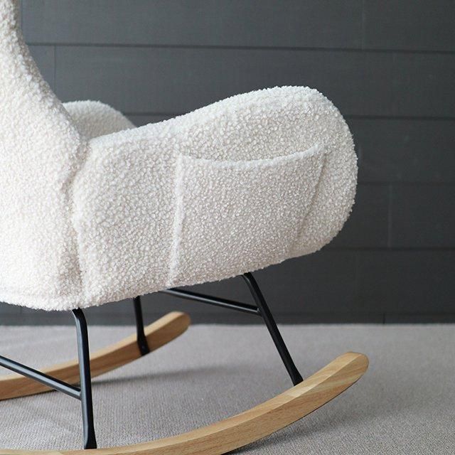 C59ロッキングボアチェア｜アイボリー