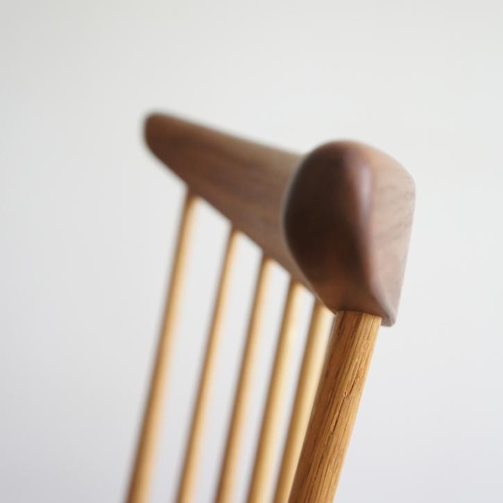 高山ウッドワークス｜W552サイドチェア / ウォールナット材+オーク材