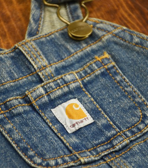 Carhartt】Denim Bib Overall 6M-3T(6ヶ月～3歳）-RAYDY-レイディ