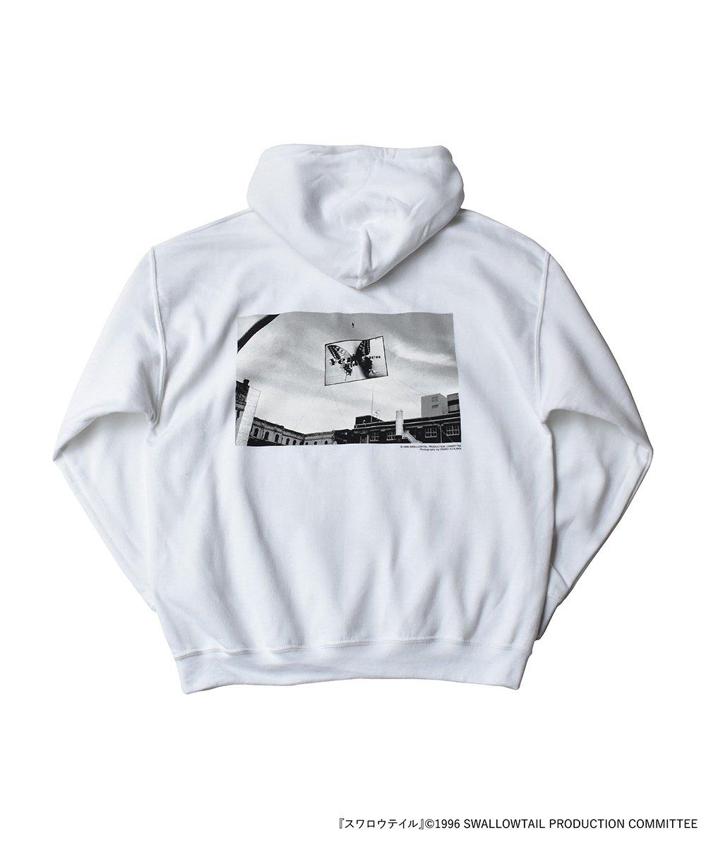 【LABRAT×スワロウテイル】Yen town band Hoodie (White)<img class='new_mark_img2' src='https://img.shop-pro.jp/img/new/icons20.gif' style='border:none;display:inline;margin:0px;padding:0px;width:auto;' />
