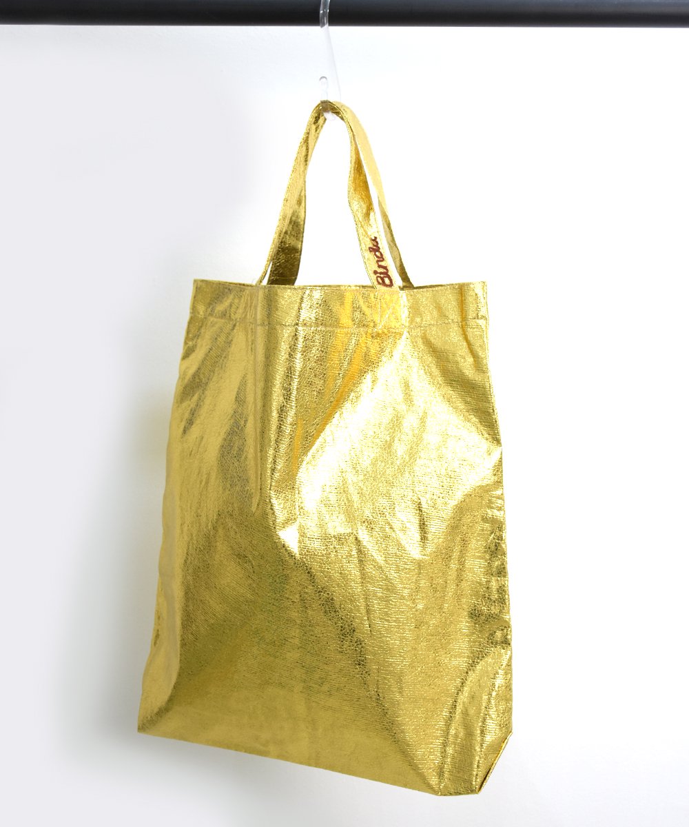 【BINDU】Shiny Tote Bag (Gold)