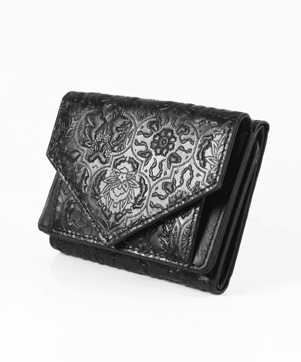 【mixxdavid】TILE Mini Wallet(Black)
