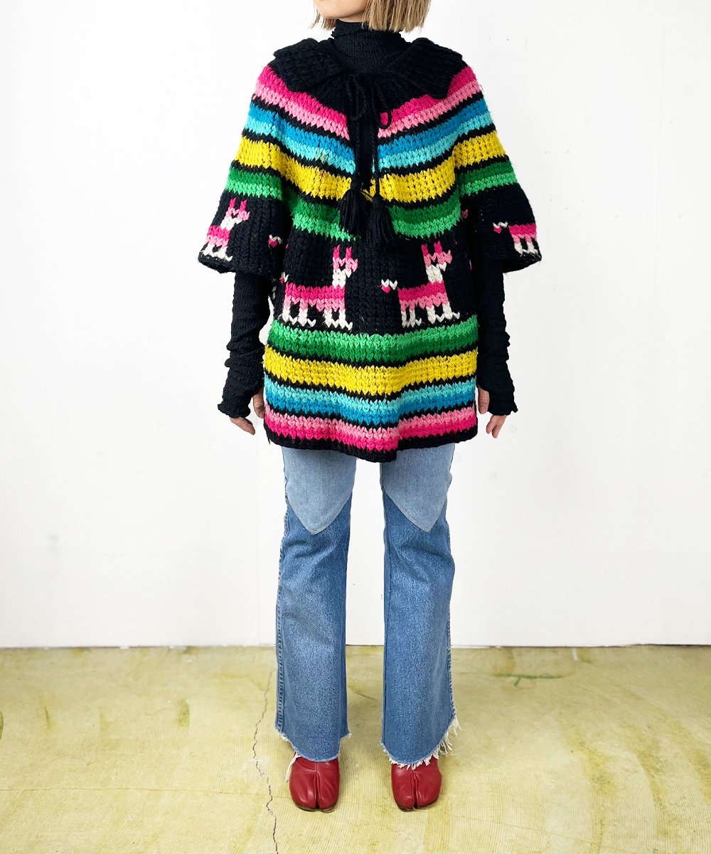 【P-11】pullover Knitting Poncho / Made in Spain
                      </a>
          <a href=