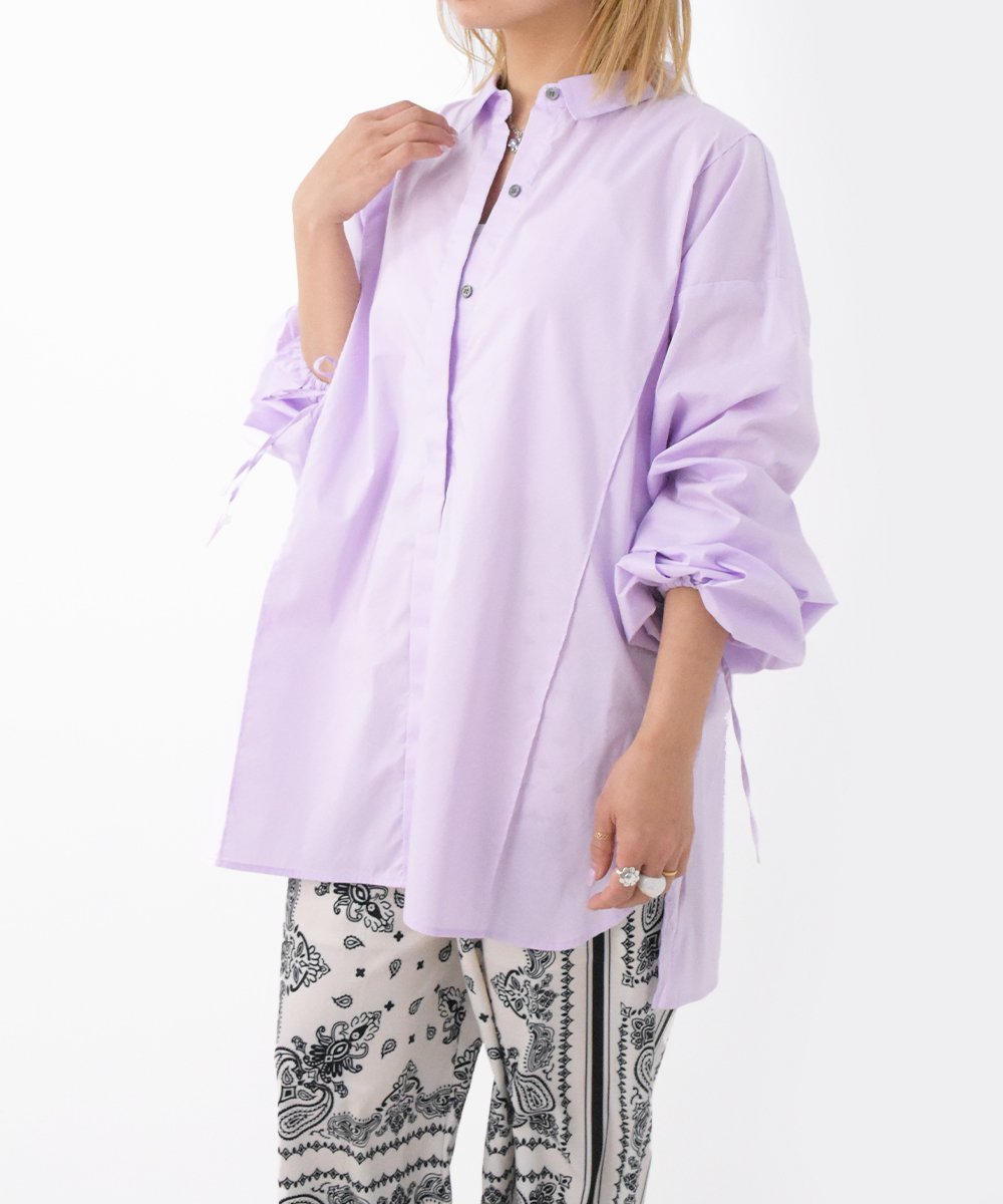 【CHIGNON】Volume Sleeve Shirt (Lavender)