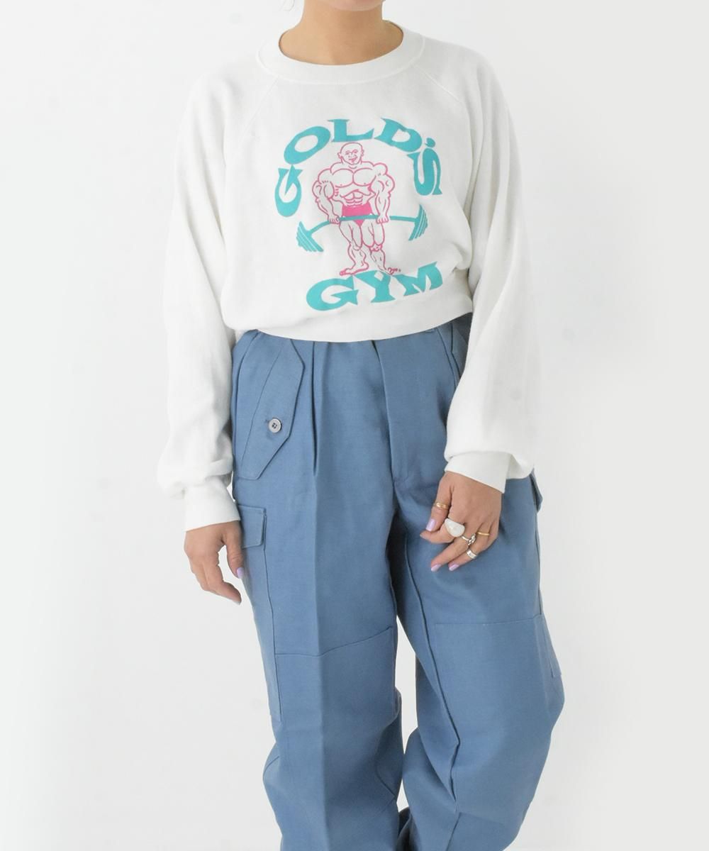P-11RAYDYCrop Top U.S. Vintage Remake Sweat  #09 
