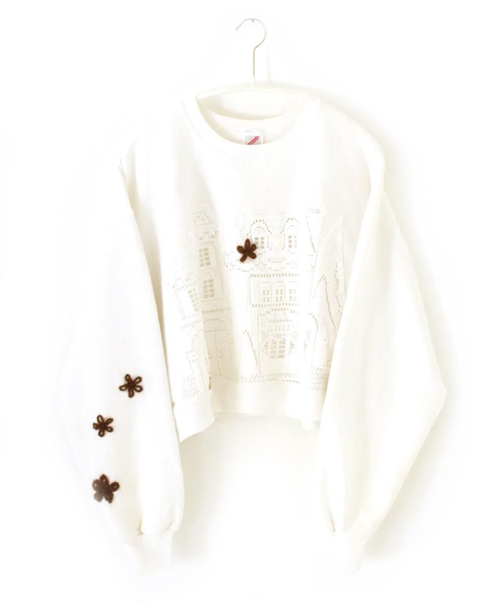 P-11RAYDYCrop Top U.S. Vintage Remake Sweat38