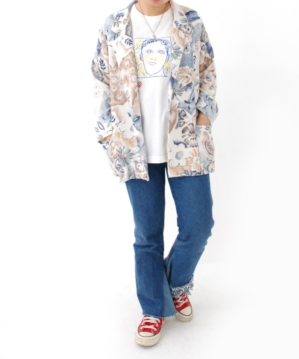 【P-11】 Button Less Flower Jacket / Made In U.S.A.
                      </a>
          <a href=