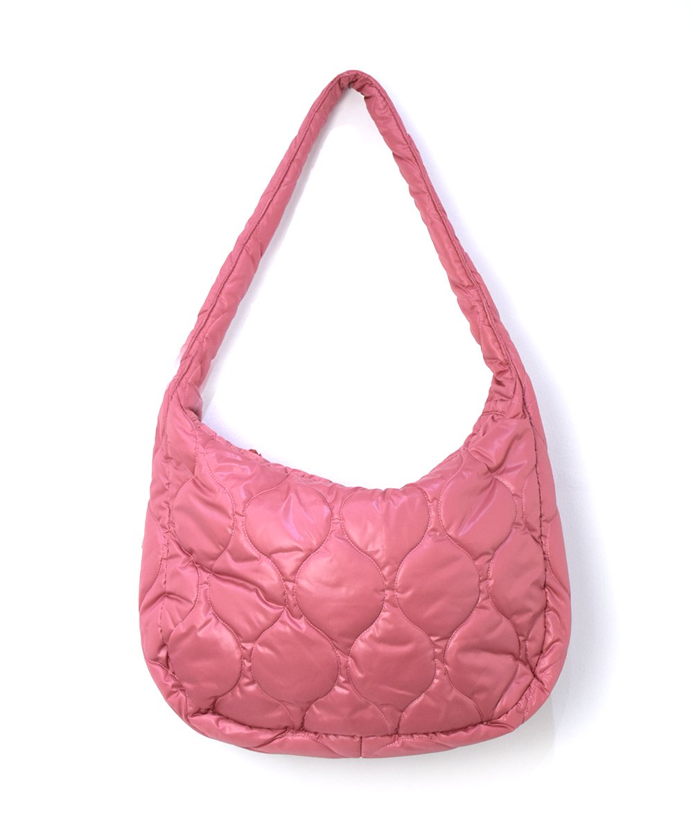 【ACOC】WAVE QUILTED LARGE BAG (Pink)