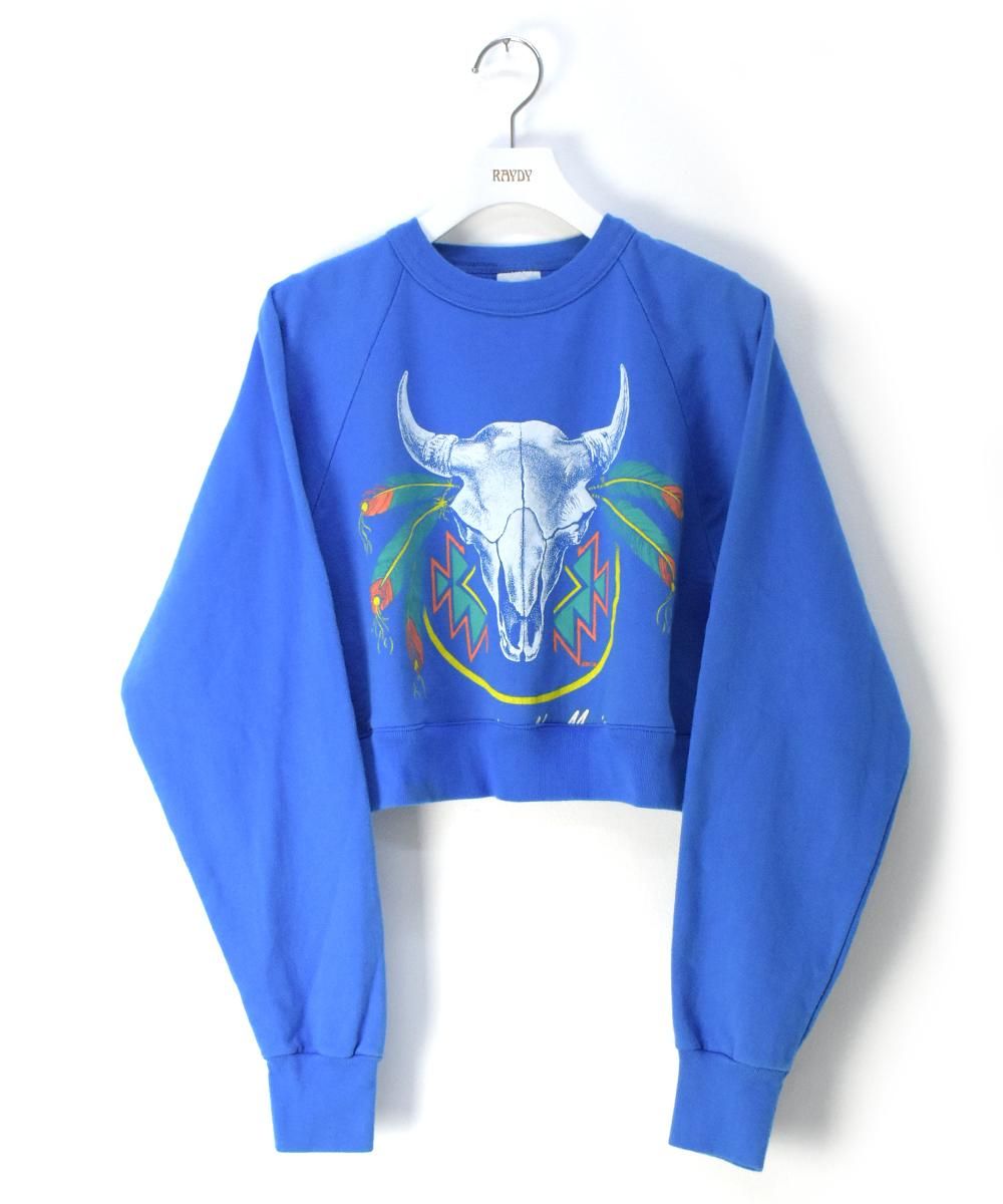 P-11RAYDYCrop Top U.S. Vintage Remake Sweat #19