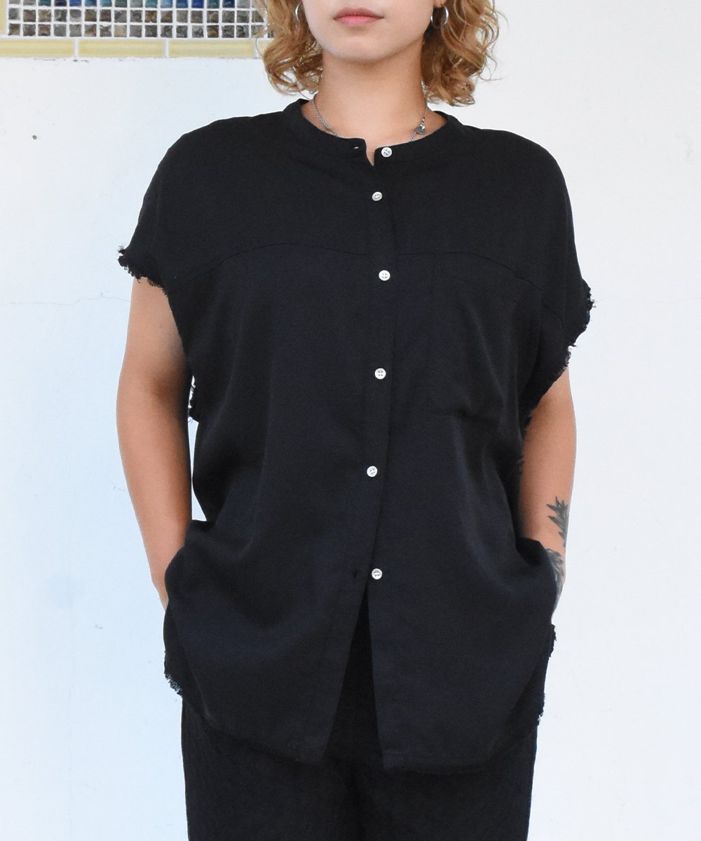 CHIGNONWash French Shirt (Black)