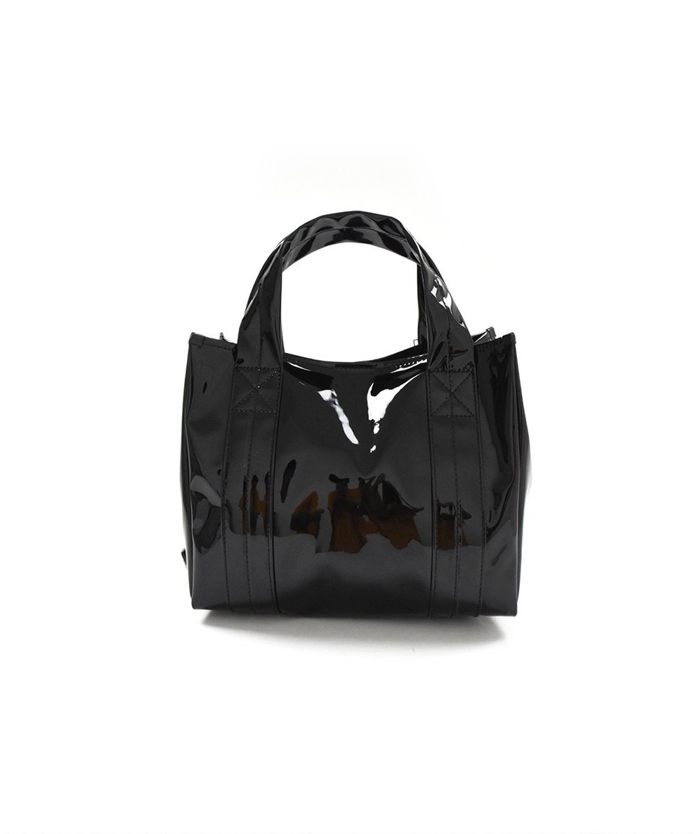 HELOYSEBoxy Mirror Tote (Black)