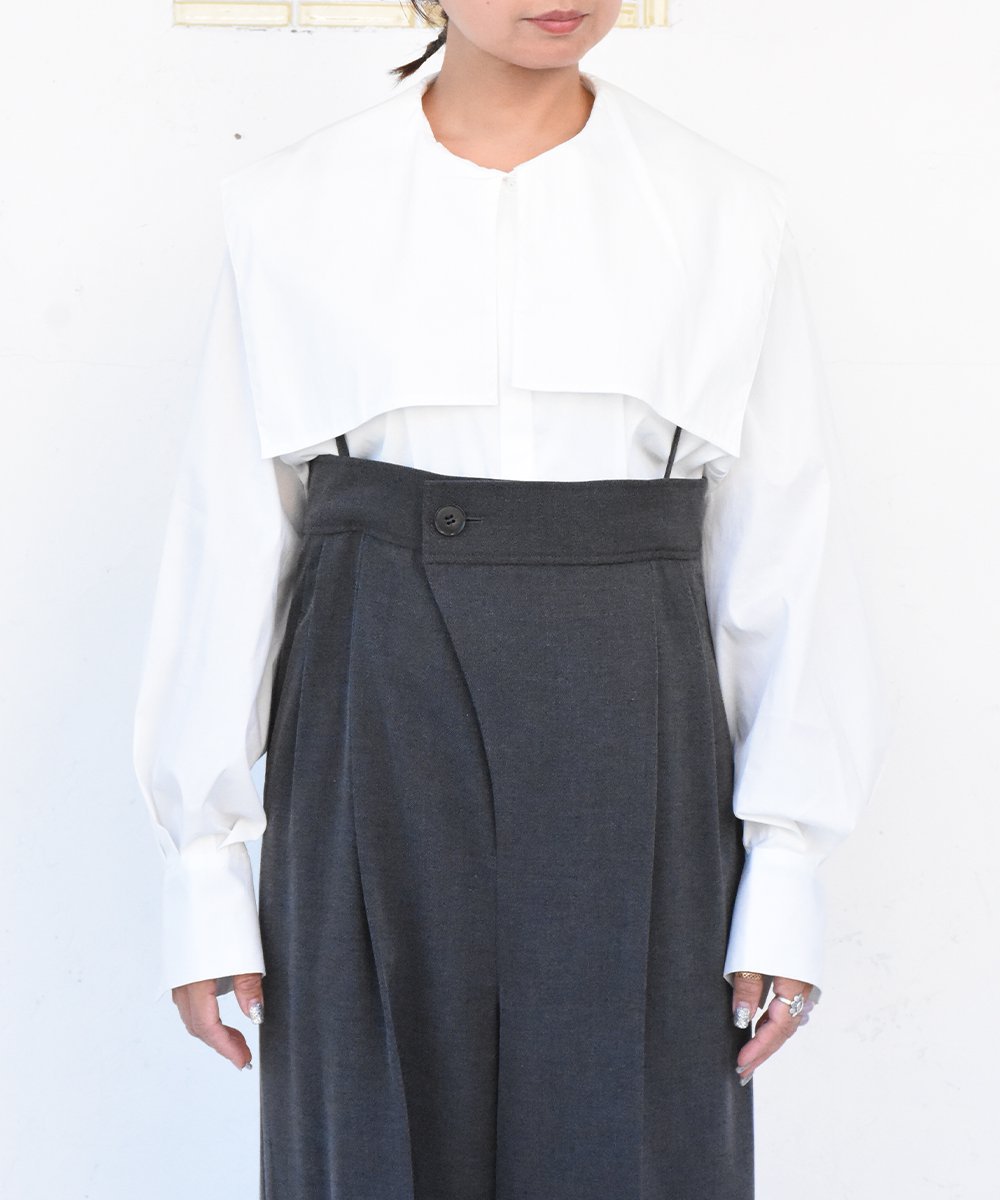 CHIGNONCape Collar Shirt Blouse (O/White)