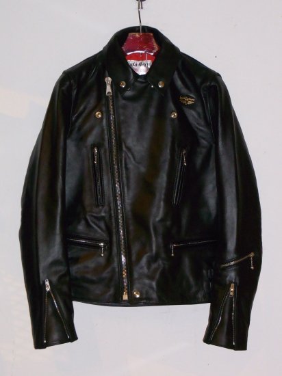 Lewis Leathers】 No.402 LIGHTNING Tight Fit Horse Hide - SIDESTAND