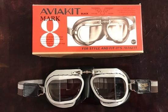 Lewis Leathers】 AVIAKIT GOGGLE - SIDESTAND
