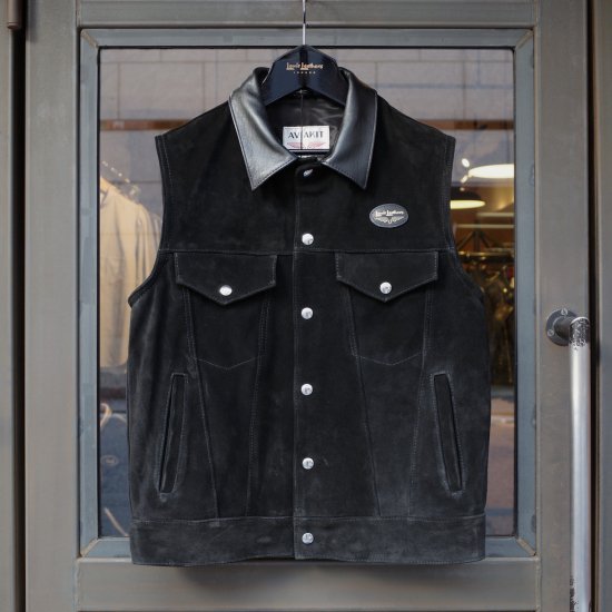 Lewis Leathers】 SIDESTAND別注 No.988 WESTERN VEST - SIDESTAND