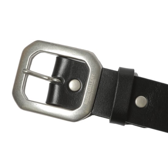 RUDE GALLERY】 RUDE LEATHER BELT 40mm - SIDESTAND
