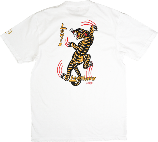 Lewis Leathers】 CLAWING TIGER T-SHIRT - SIDESTAND