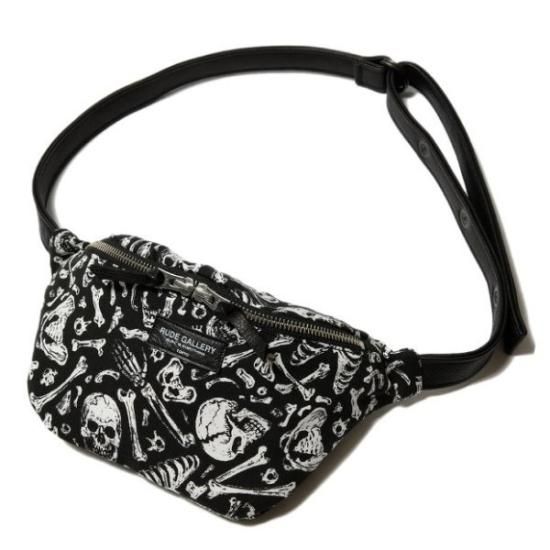 RUDE GALLERY】 ガイコツの地図 WAIST BAG - SIDESTAND