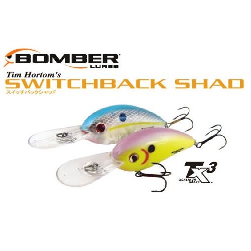 ボーマー スイッチバックシャッド BOMBER Switchback shad - 玉屋釣具