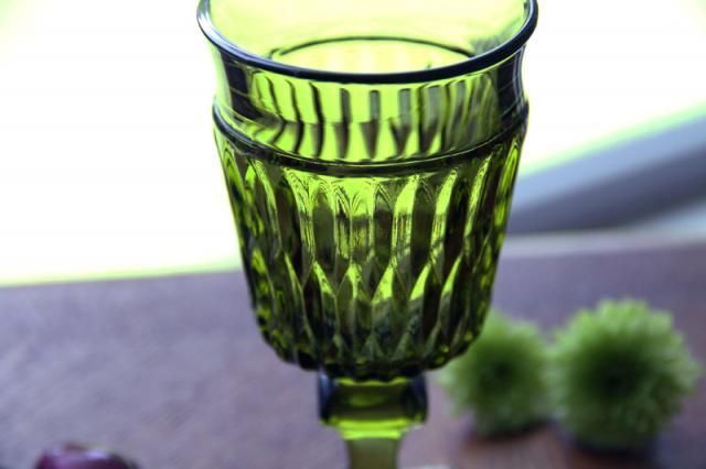 Indiana Glass／インディアナグラス マウントバーノン ワイングラス