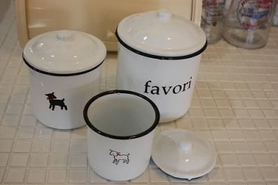 ホーローキャニスターセット | サニー - おうちデコ雑貨のお店