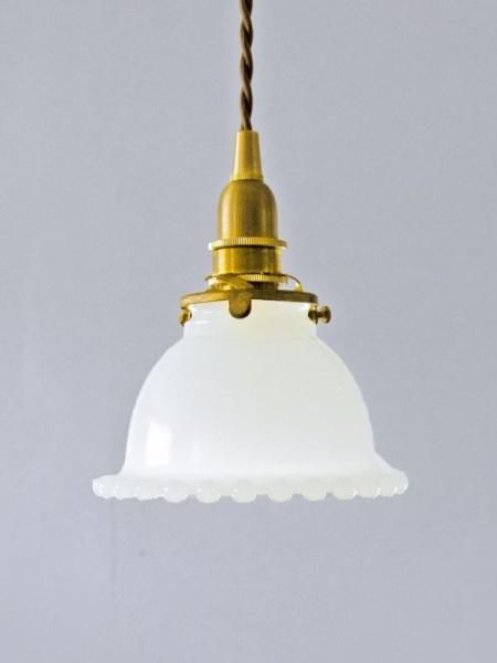 ペンダントE26用 BR60cm ミルクグラスボールシェード 30W相当LED電球