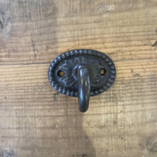 新品未使用４本セット！「アンティーク風・真鍮製ハンガー」ブラスハンガー♡ロココ アンティーク ウッドハンガー（Y-5951） - アンティーク家具